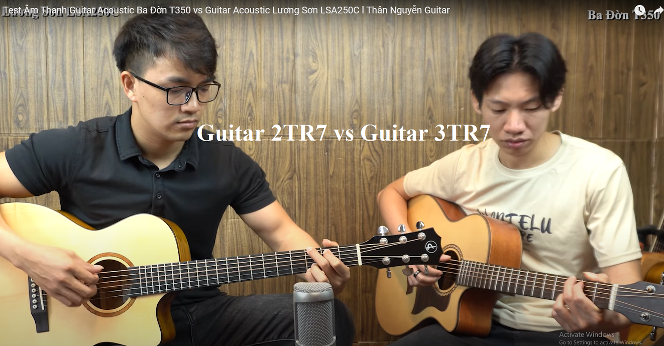 Guitar 2Triệu7 với Guitar 3Triệu7 khác nhau như thế nào
