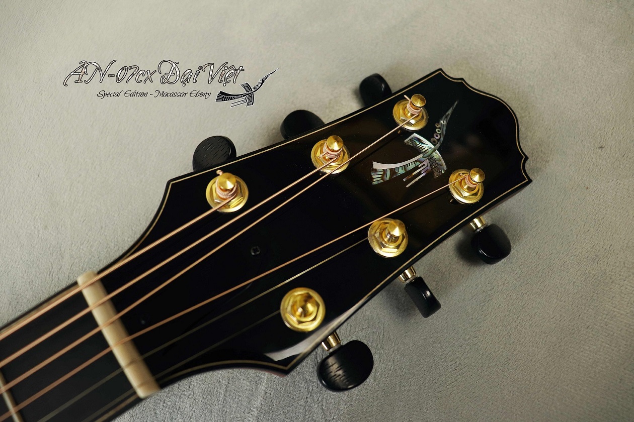 Thuận Guitar AN07CX ĐẠI VIỆT 2022 - BẢN ĐẶC BIỆT GỖ MACASSAR EBONY