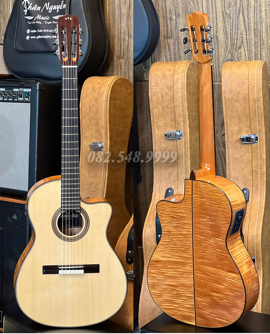 Đàn Guitar Classic Cordoba Fusion 14 Maple Tuyệt Đẹp Cao Cấp