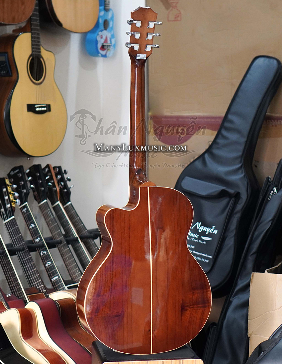 Đàn Guitar Acoustic Lương LSA170CF Hồng Đào Full
