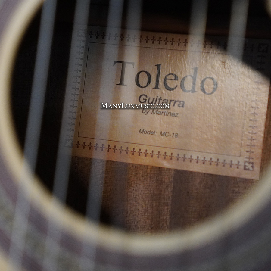 Guitar Classic Martinez Toledo MC18 Cây Đàn Guitar Classic Phân Khúc Rẻ Nhất Của Hãng