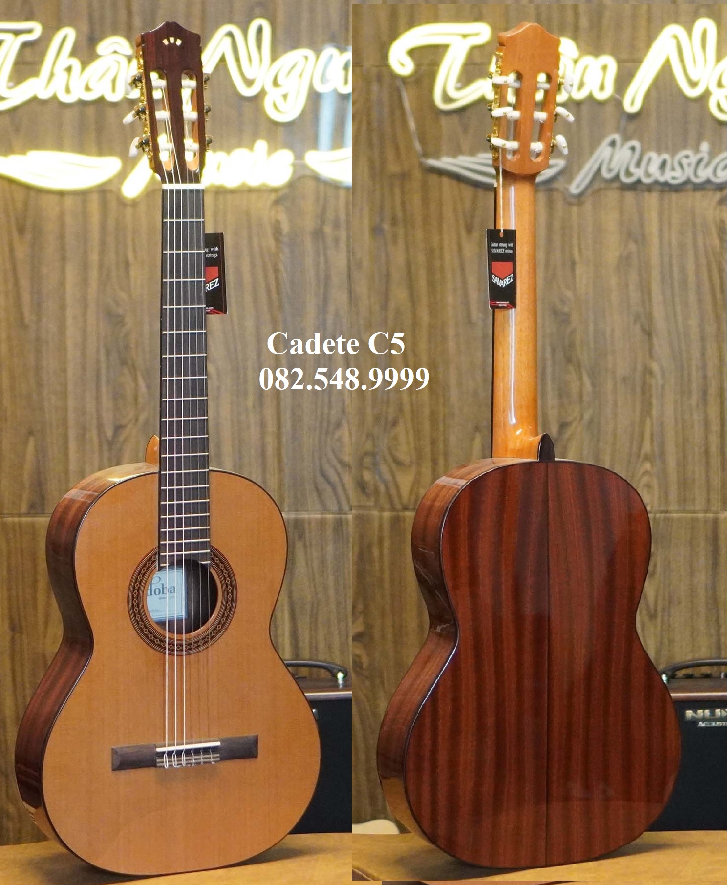Đàn Guitar Classic Cordoba C5 Mini Cadete Size 3/4 Cực Đẹp