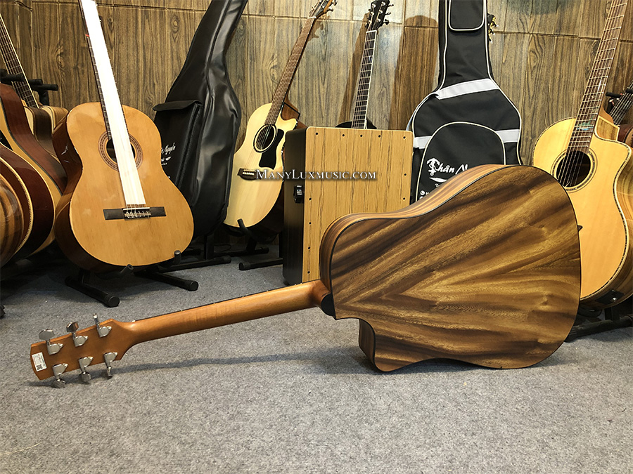 Thuận Guitar DT03C Lưng Hông Gỗ Điệp Vân Đẹp