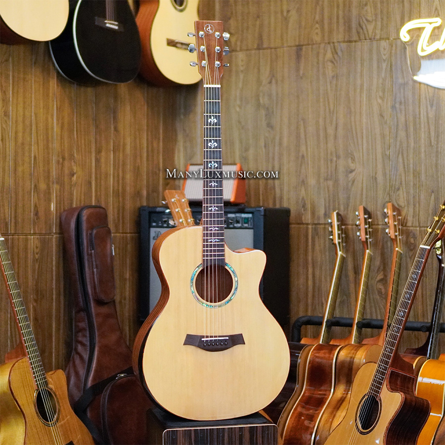 Guitar Acoustic Lương Sơn LSA700CX Custom l Cây Đàn Tốt Nhất Trong Tầm Giá l Bảo Hành Tới 5 Năm