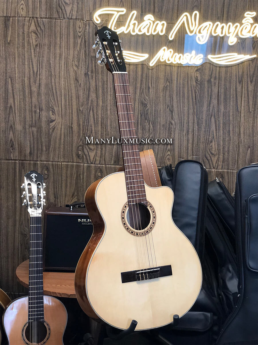 Đàn Guitar Classic Lương Sơn LSC170J Full Gỗ Thịt + Bền Chất Lượng Tốt Nhất Trong Tầm Giá