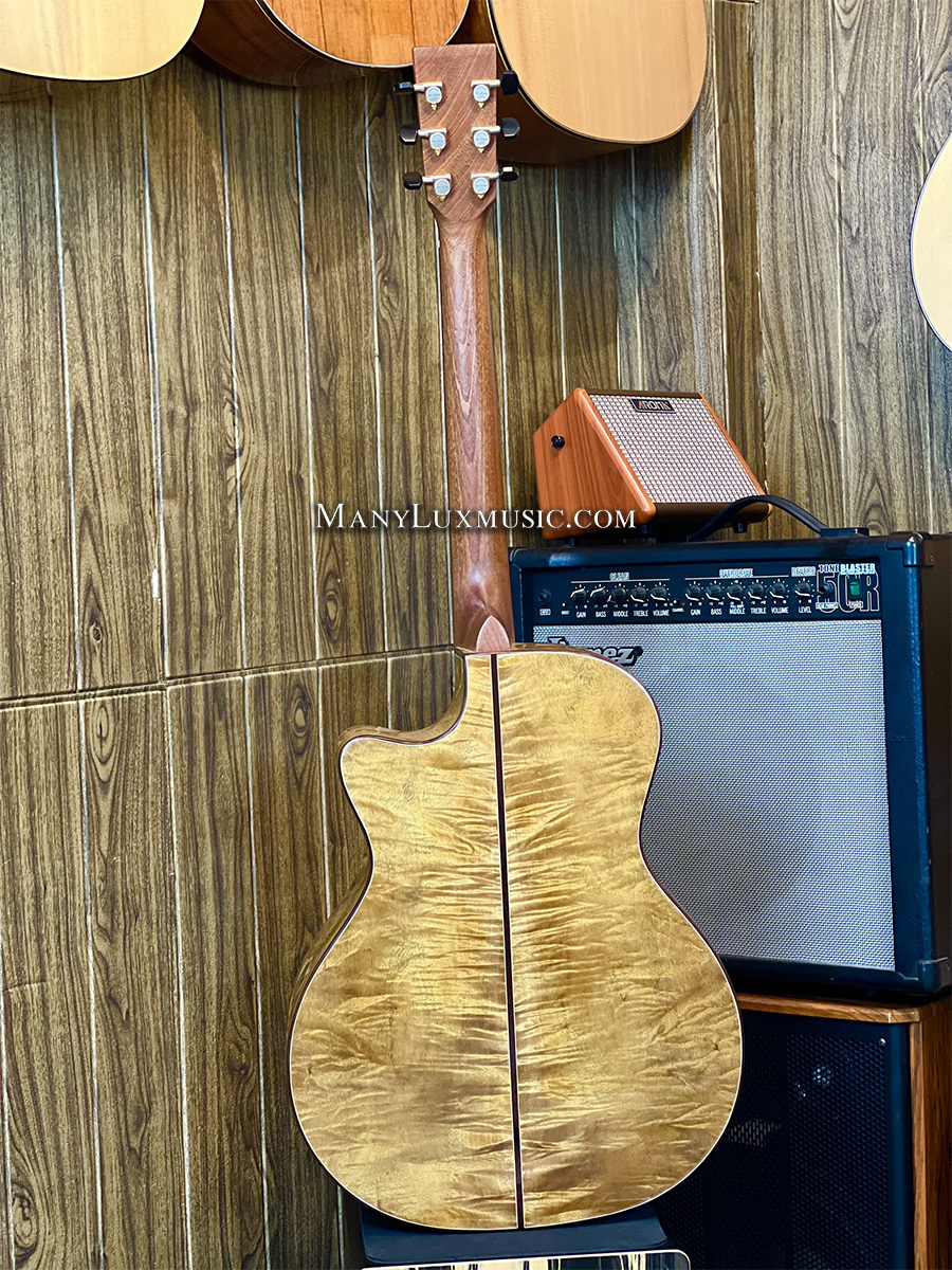 Đàn Guitar Acoustic Lương Sơn LSA1500CX Custom l Full Gỗ KOA Việt l Phiên Bản Giới Hạn Cực Đẹp