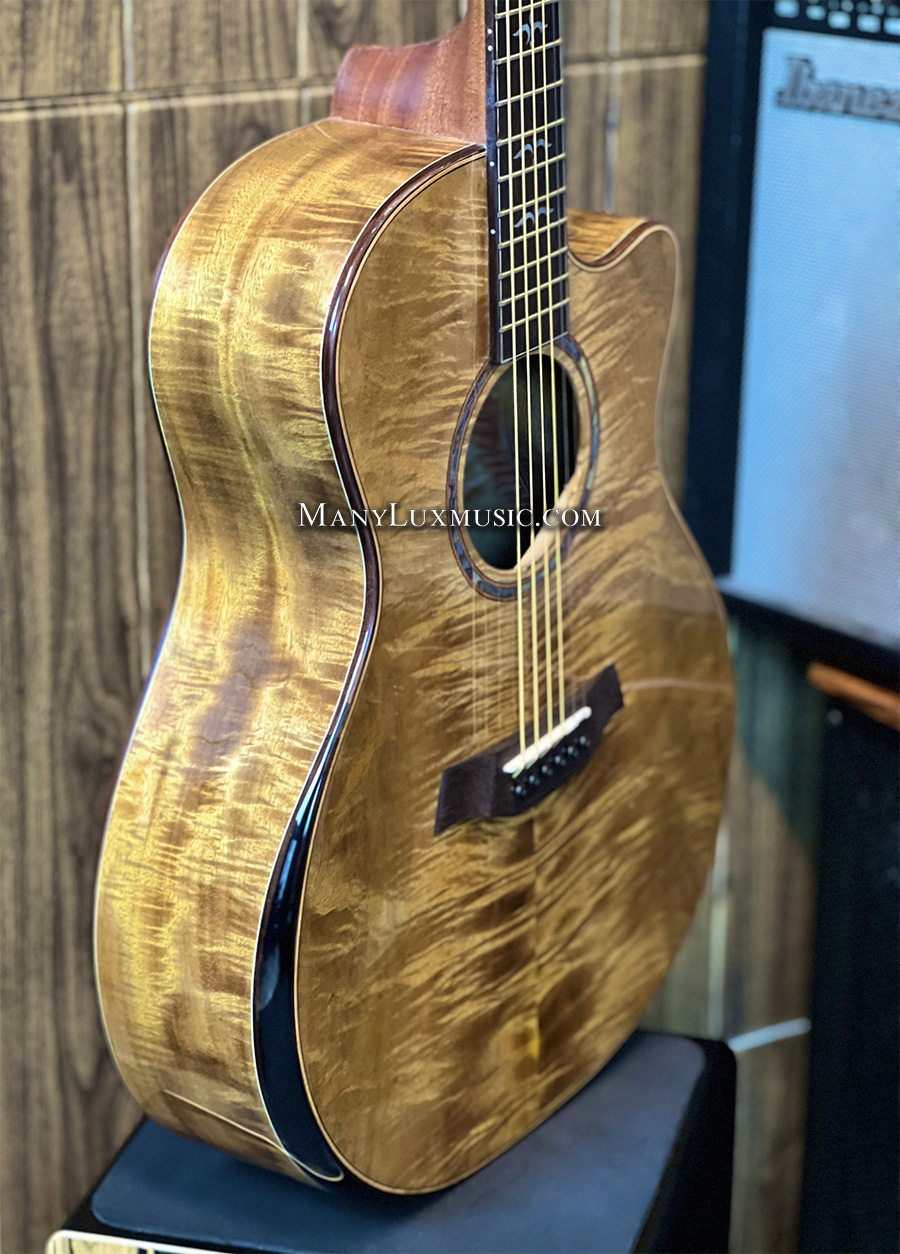 Đàn Guitar Acoustic Lương Sơn LSA1500CX Custom l Full Gỗ KOA Việt l Phiên Bản Giới Hạn Cực Đẹp