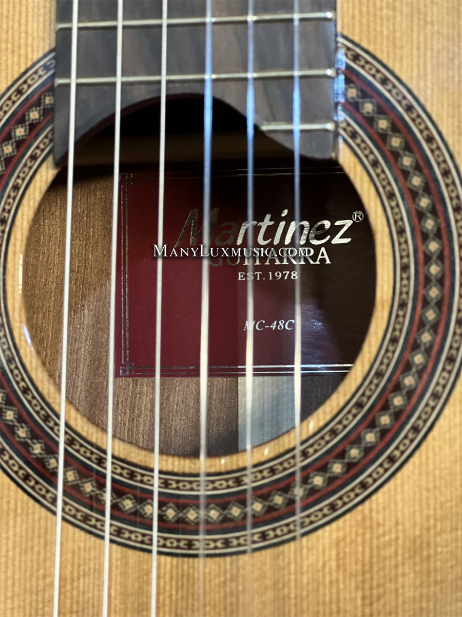 Guitar Classic Martinez MC48C Chính Hãng + Cây Đàn Classic Hay Nhất Trong Tầm Giá