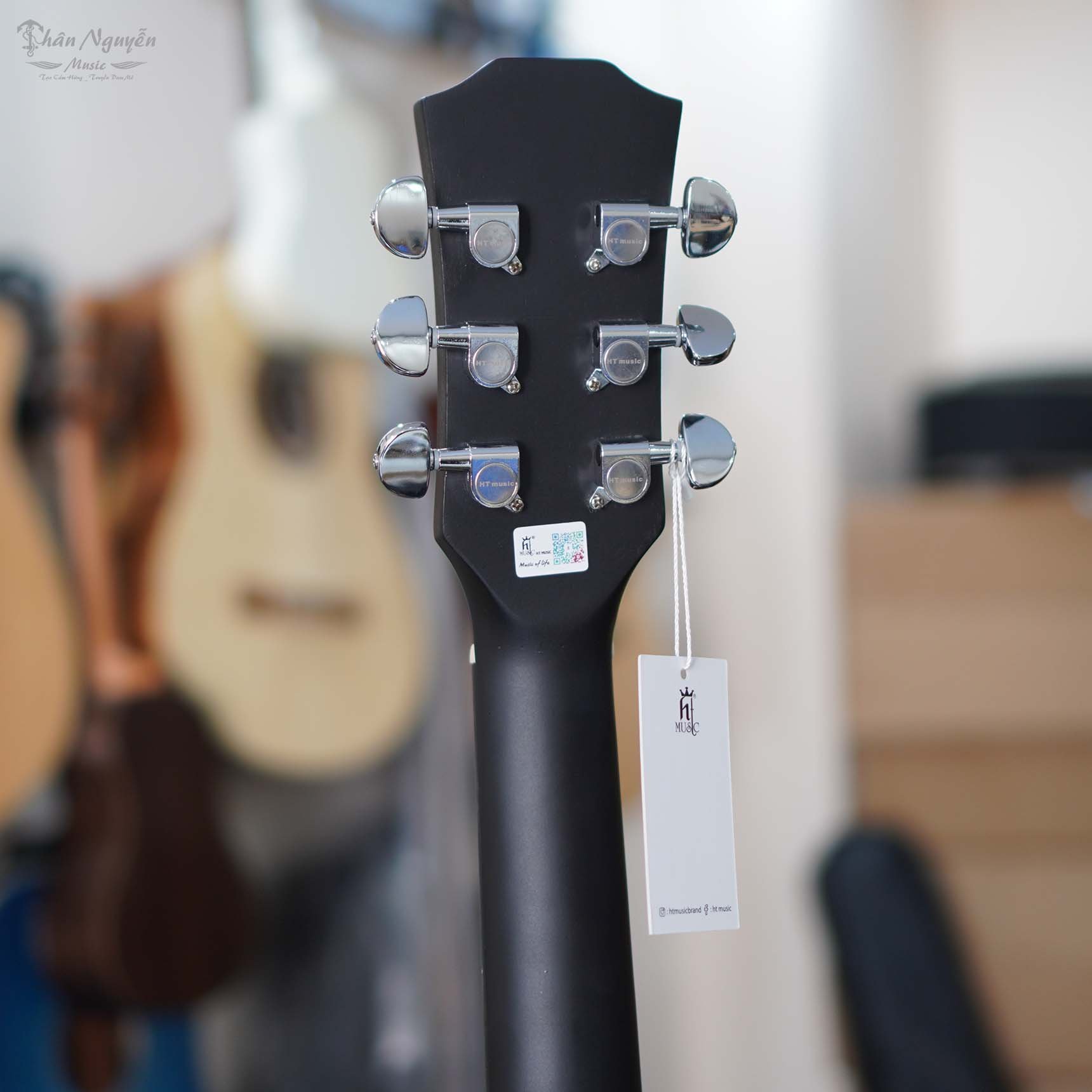 Đàn Guitar Acoustic HT98BK Giá Rẻ Chất Lượng