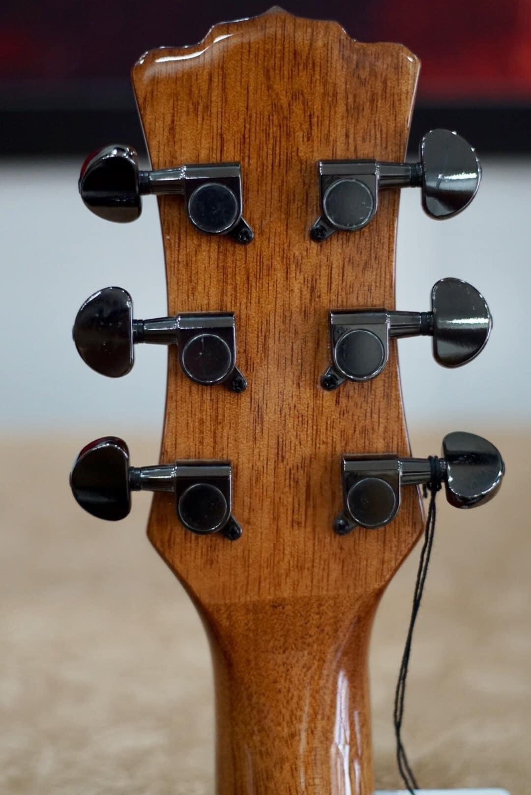 Luna Guitar GYPSY SPALTED MAPLE EQ Thương Hiệu Mỹ Đẳng Cấp